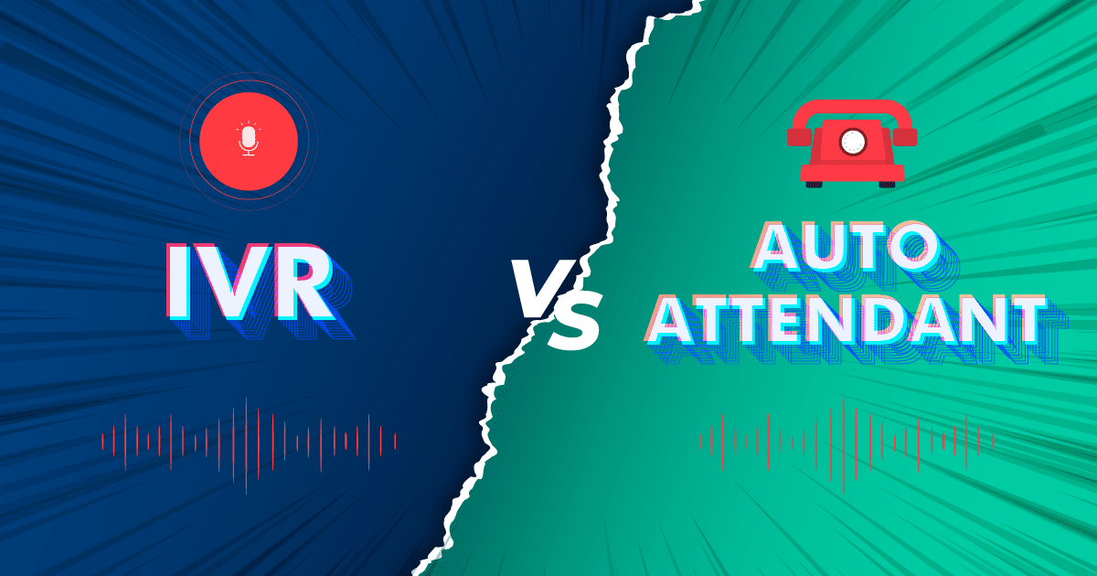 ivr vs auto attendant