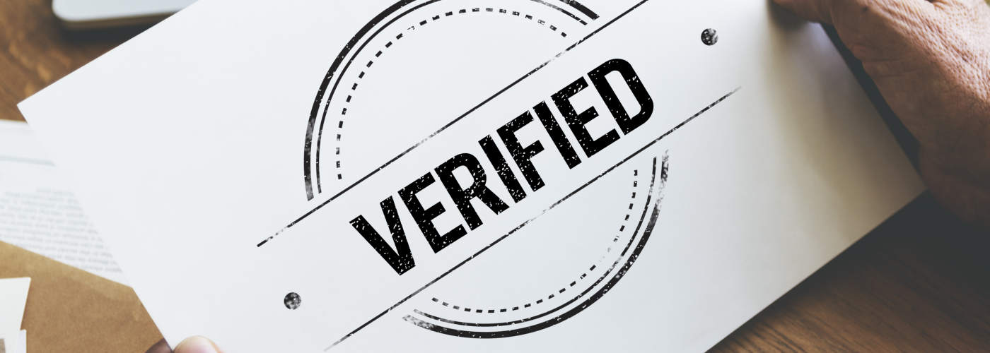 Verification Page Design