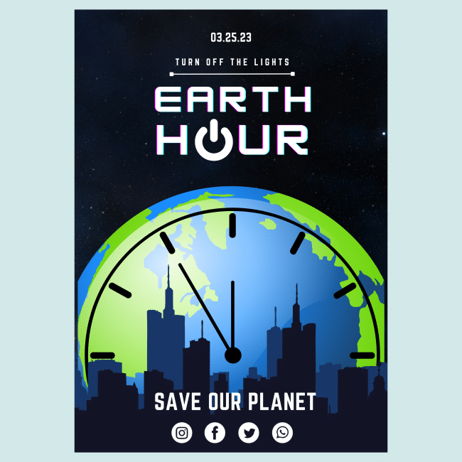 save earth poster