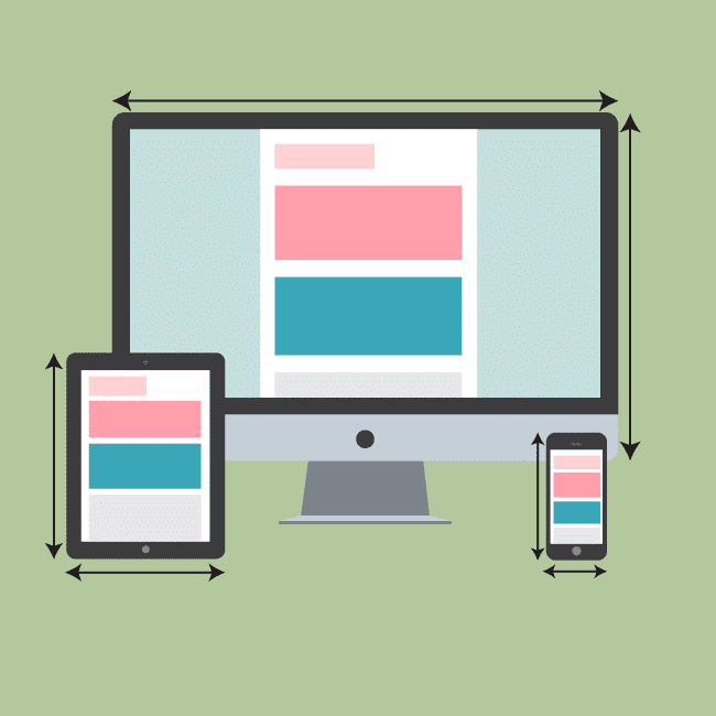 single column layout in all view