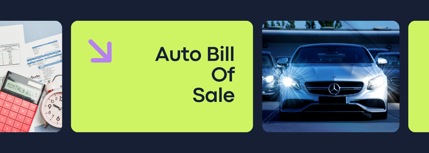Bill of Sale