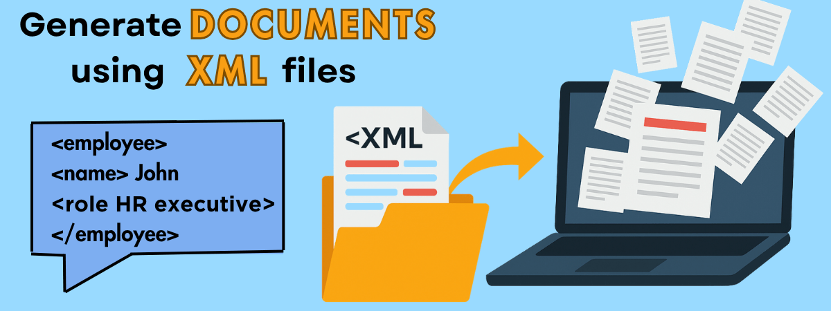 generate documents xml