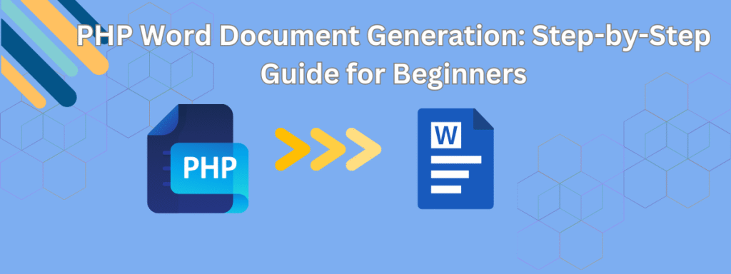 PHP Word Document Generation